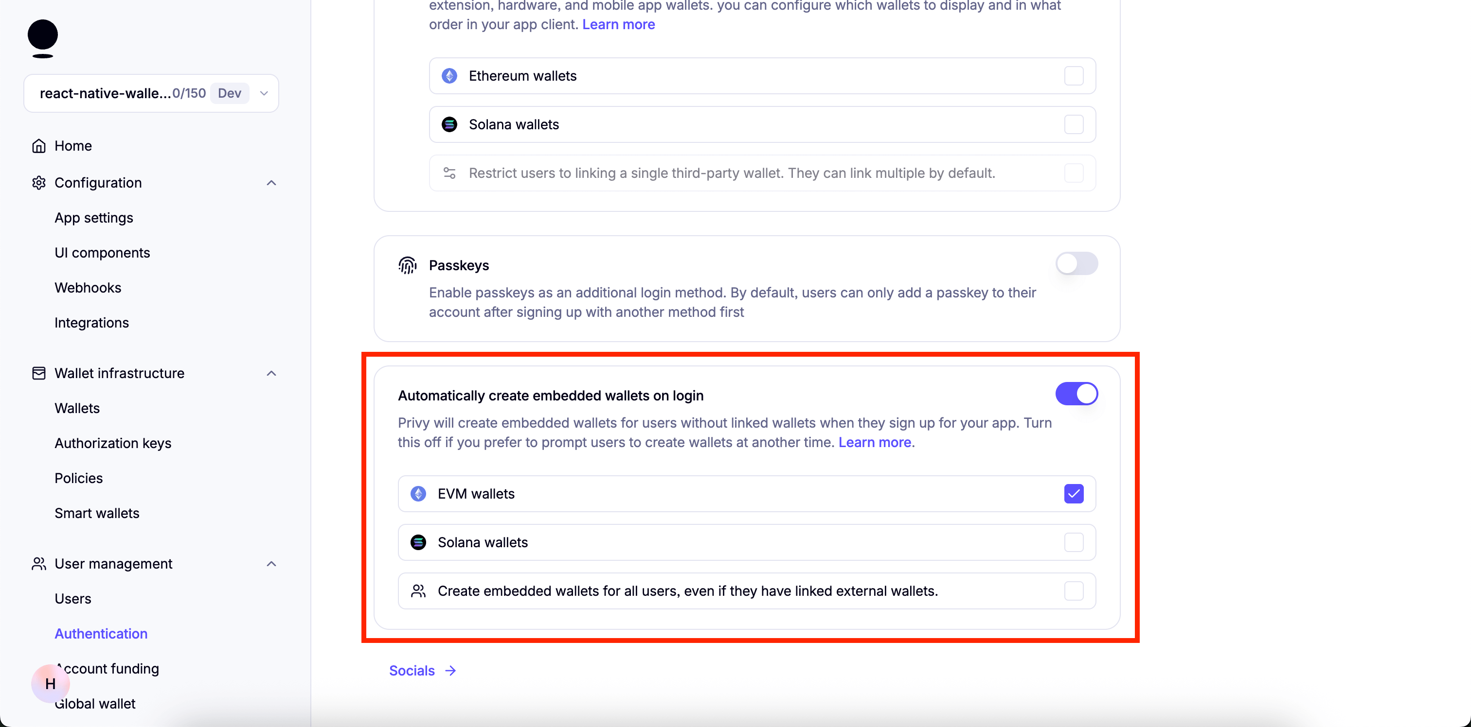 create wallets automatically